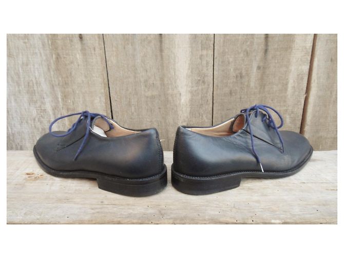 Autre Marque Derby vintage Salamander p 36,5 Blu scuro - vista 5