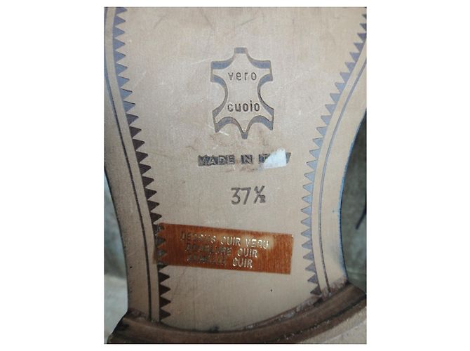 Autre Marque Derby vintage Salamander p 36,5 Blu scuro - vista 7