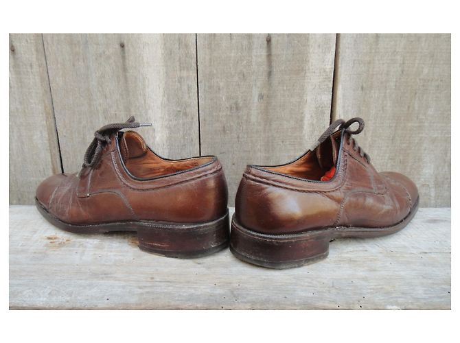 Joseph Fenestrier Derby Unic vintage - Fenestrier p 39,5 Marrone - vista 6