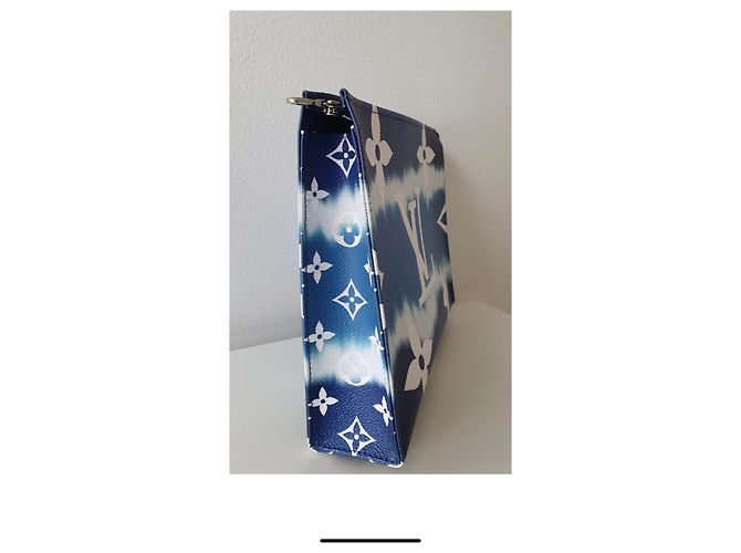 Louis Vuitton Bolsos de embrague Azul oscuro - vista 3