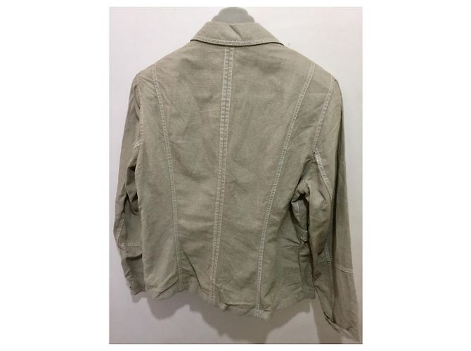Autre Marque Blazer Steilmann en mezcla de lino Gris pardo - vista 2