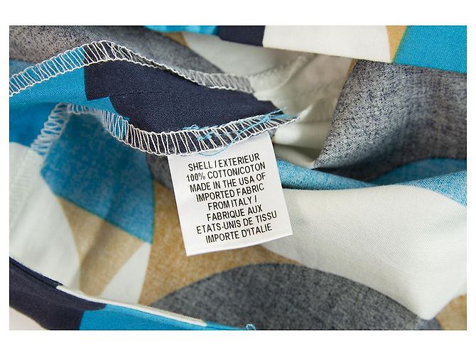 Pantaloncini estivi Milly in cotone dal design geometrico multicolore 4 - vista 4