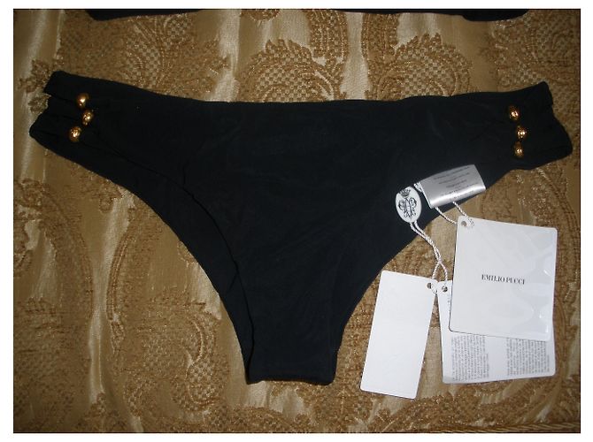 Bikini Push up Emilio Pucci Negro - vista 2