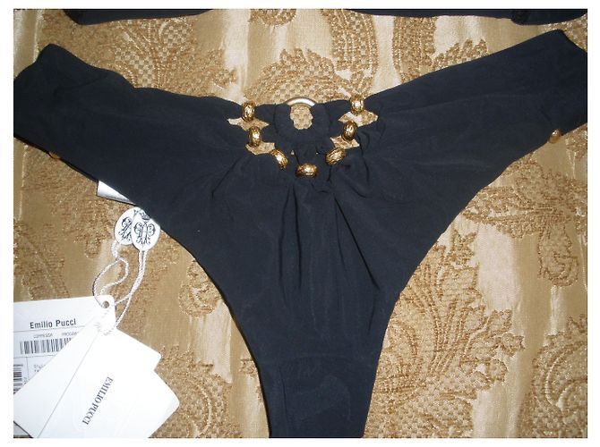Bikini Push up Emilio Pucci Negro - vista 4