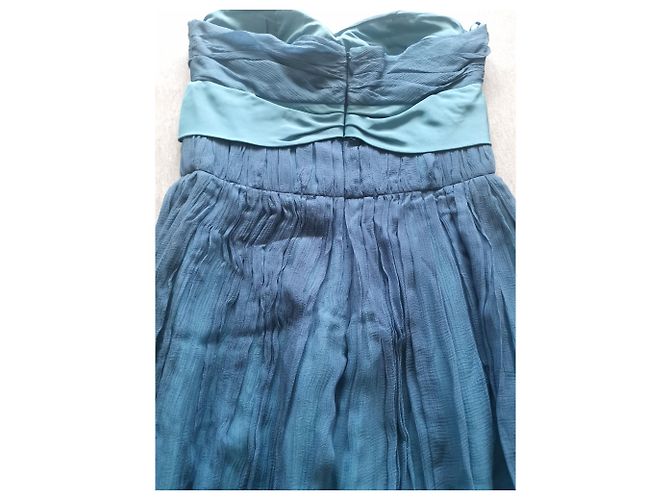 Chloé Vestido de seda azul Chloe FR34 - vista 4