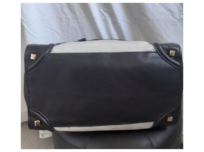 Borsa Céline Luggage in pelle nera Nero - vista 3