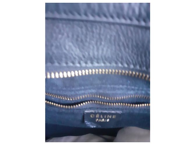 Borsa Céline Luggage in pelle nera Nero - vista 5