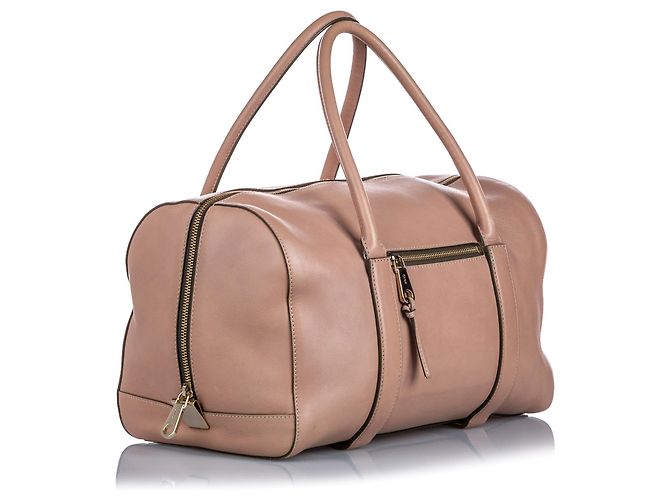 Chloé Madeleine in pelle marrone Chloe - vista 2