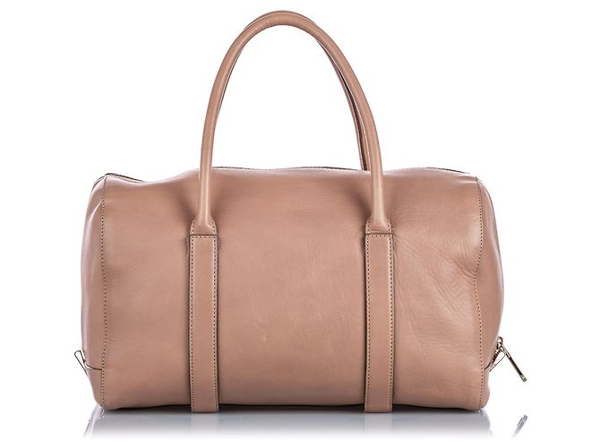 Chloé Madeleine in pelle marrone Chloe - vista 3