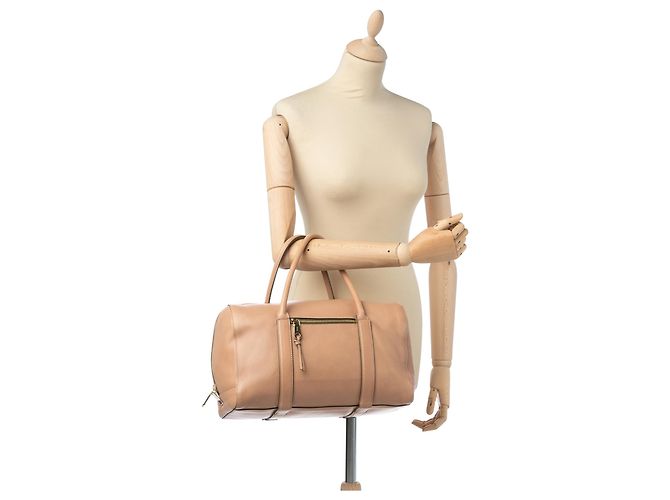 Chloé Madeleine in pelle marrone Chloe - vista 6