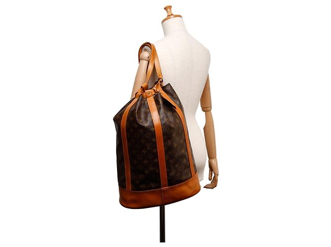 Louis Vuitton Brown Monogramm Randonnee GM Braun - Ansicht 12