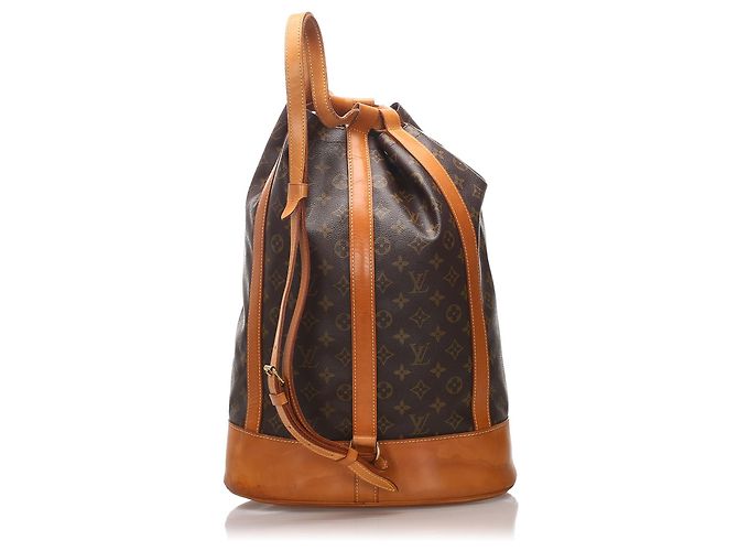 Louis Vuitton Brown Monogramm Randonnee GM Braun - Ansicht 3