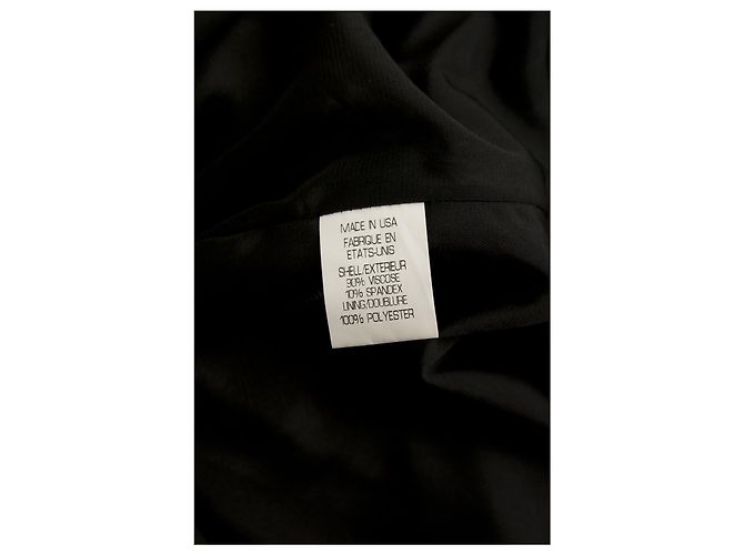 Helmut Lang azul gris sin mangas drapeado espalda abierta bodycon mini vestido talla 10 Multicolor - vista 4