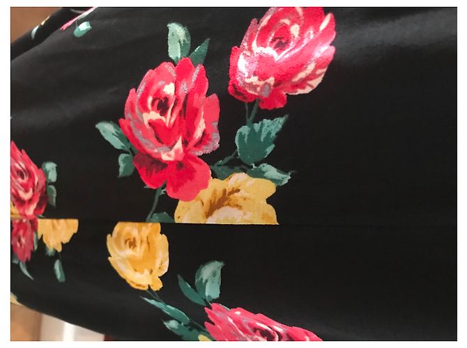 Autre Marque Blumen Maxi Neckholder-Kleid Mehrfarben - Ansicht 16