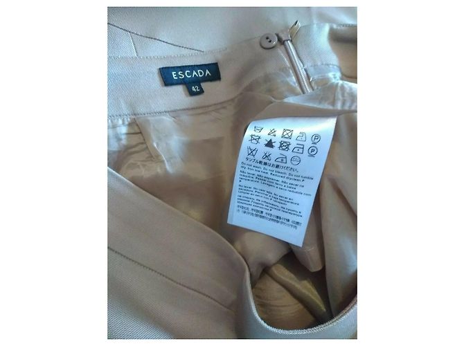 Conjunto de saia Escada marrom viscose e elastano - vista 10