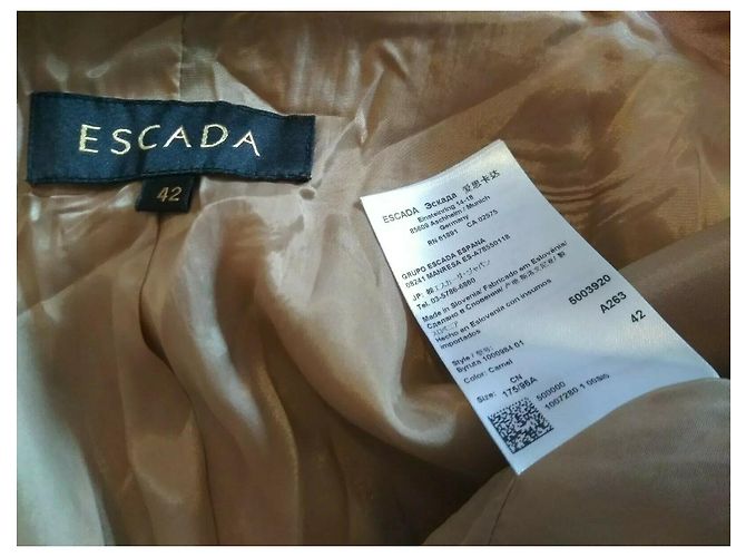 Conjunto de saia Escada marrom viscose e elastano - vista 11