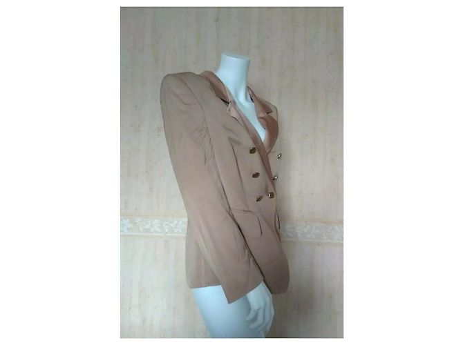 Conjunto de saia Escada marrom viscose e elastano - vista 3