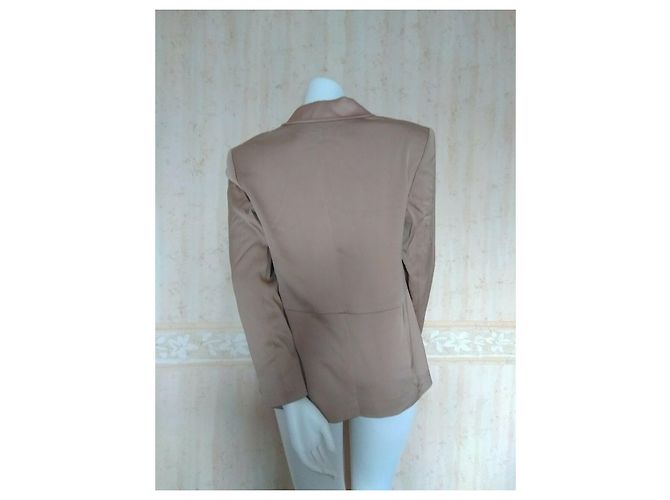 Conjunto de saia Escada marrom viscose e elastano - vista 4