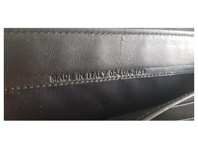 Cartera Dior en charol negro - vista 6