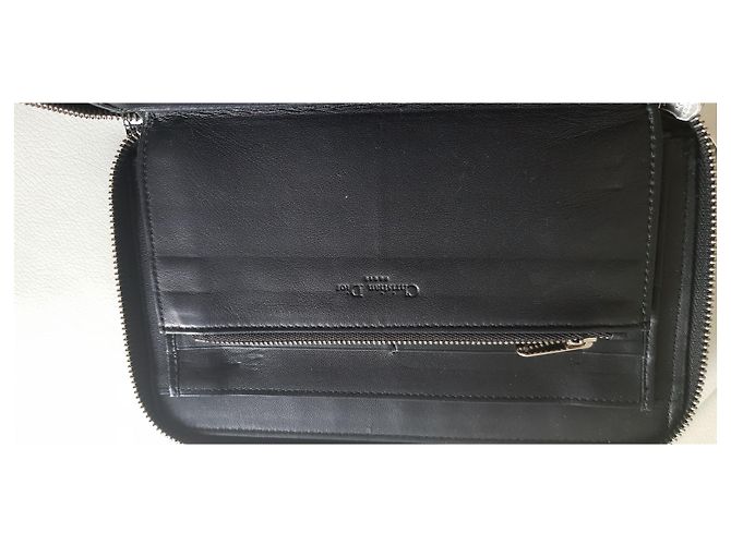 Cartera Dior en charol negro - vista 8