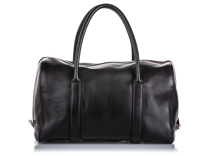 Chloé Madeleine in pelle nera Chloe - vista 3