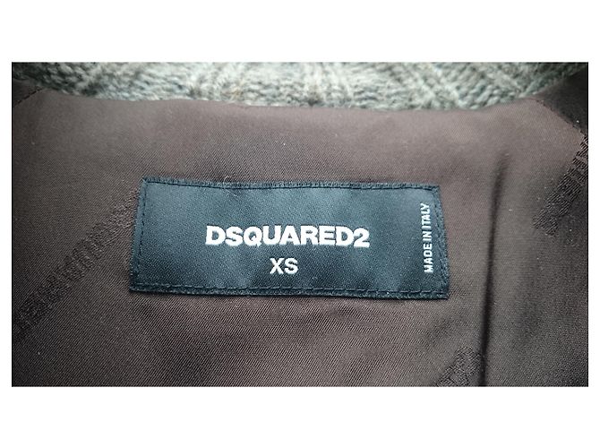 Wolljacke Dsquared2 , Größe XS Braun - Ansicht 6