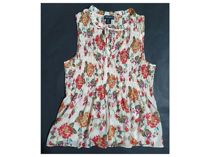 Chaleco Cynthia Rowley Tanc Multicolor - vista 3