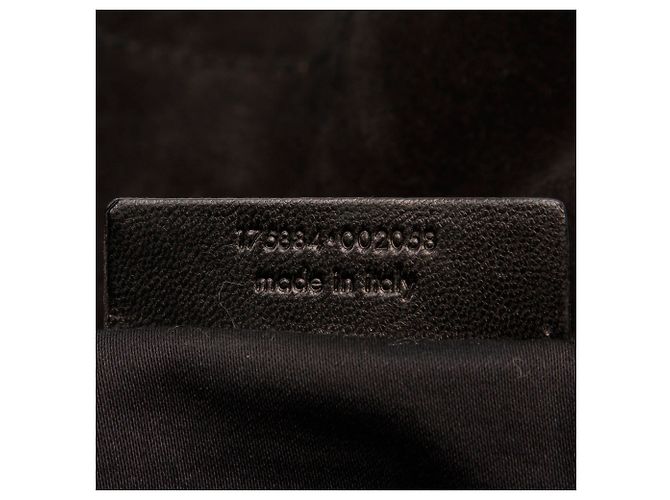 Yves Saint Laurent Borsa tote Downtown YSL in vernice nera - vista 7