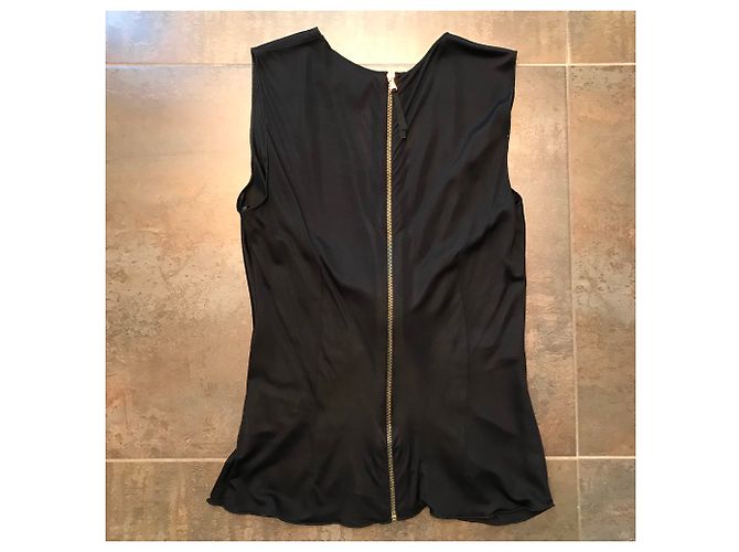 Top de viscosa negro D&G - vista 2