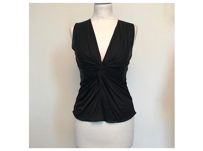 Top de viscosa negro D&G - vista 5