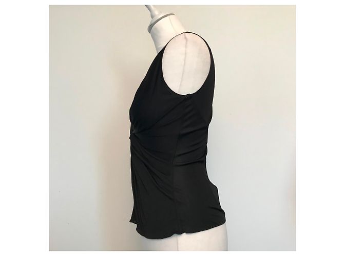 Top de viscosa negro D&G - vista 6