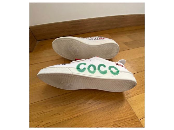 Cambon Sneakers Chanel Pharell Williams Bianco - vista 5