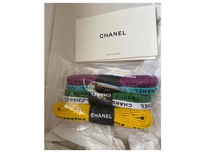 Cambon Sneakers Chanel Pharell Williams Bianco - vista 7