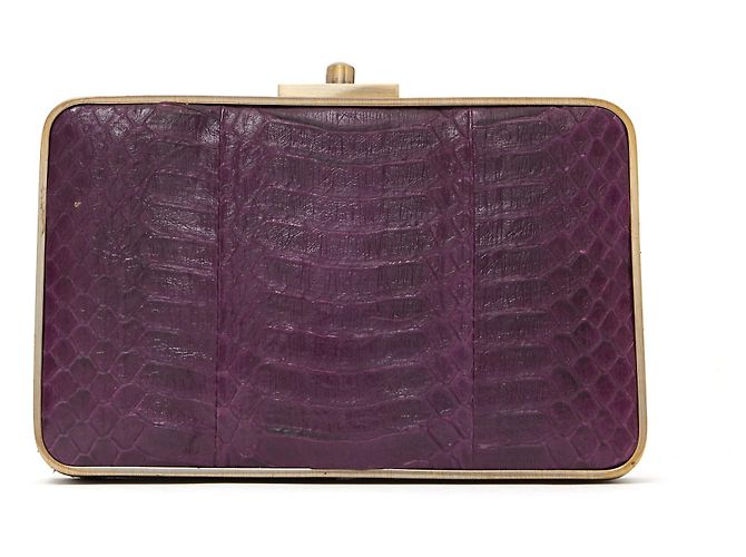Shanghai Tang BORSA PREZIOSA VIOLA Porpora - vista 4