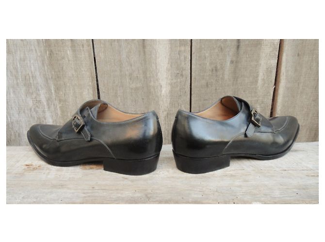 scarpe con fibbie Sartore p 38 Nero - vista 5