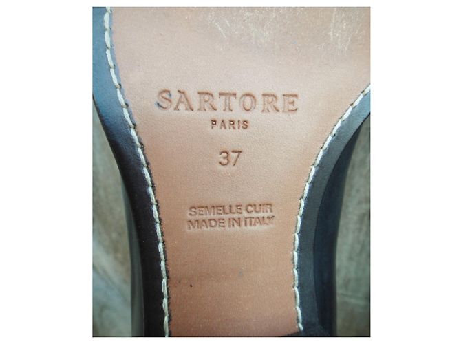scarpe con fibbie Sartore p 38 Nero - vista 7