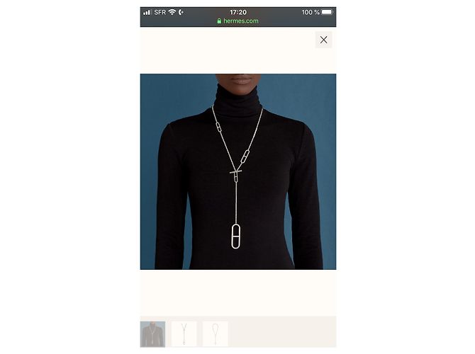 Autre Marque Hermes Ever long chain Catena per ancora - vista 5