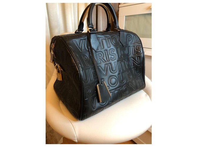 Louis Vuitton Speedy cube Negro - vista 4