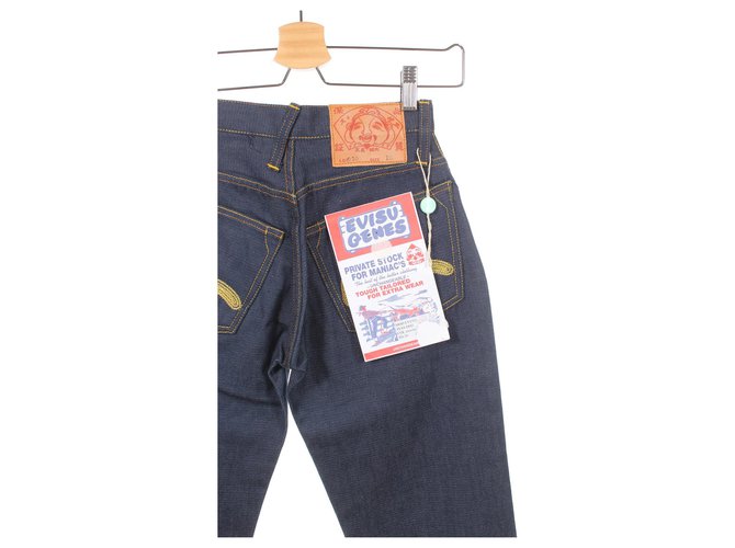 Evisu Pantalones Azul - vista 3