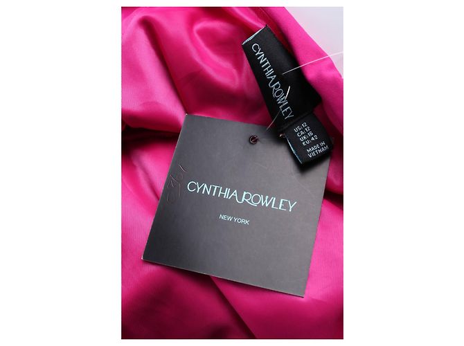 Vestido rosa Cynthia Rowley - vista 3