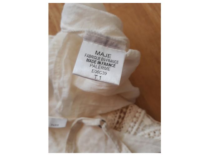 Top Maje Beige de Algodón con Correas Ajustables - vista 6