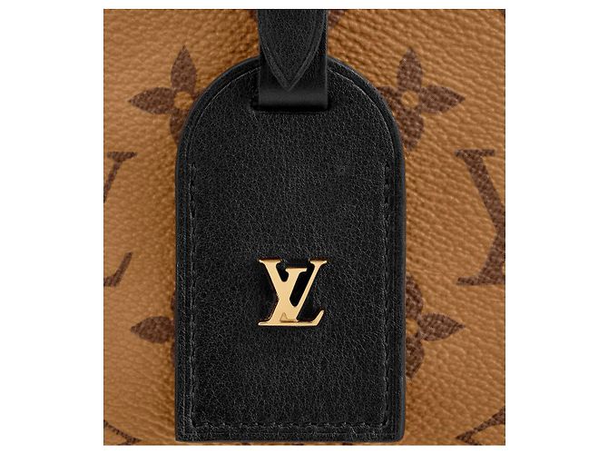 Louis Vuitton Mini Boite Chapeau Borsa a mano in pelle marrone - vista 4