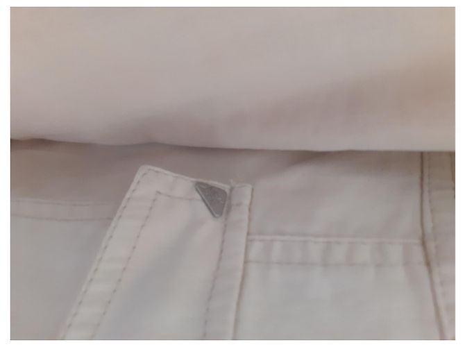 Autre Marque Chaqueta sahariana New Man de algodón beige - vista 4