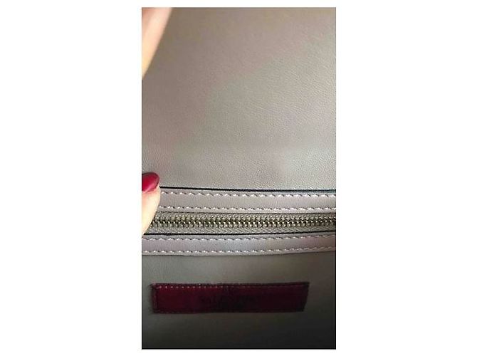 Borsa Valentino Garavani in pelle beige - vista 3