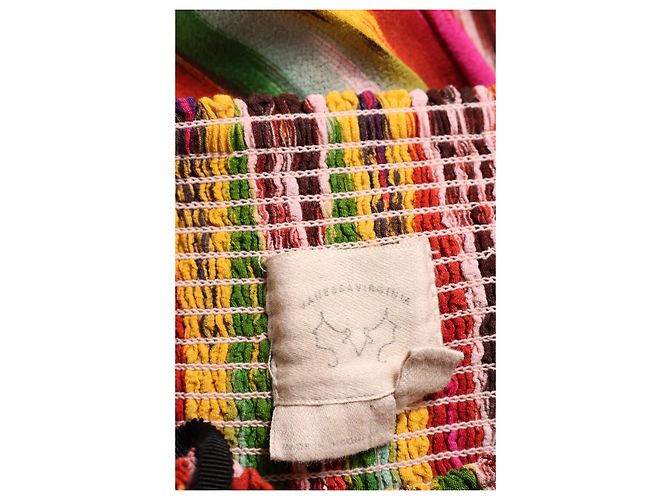 Gonna maxi multicolore Anthology Paris in viscosa e rayon - vista 3