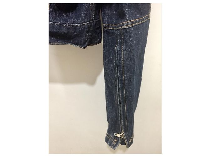 Giacca jeans Kenzo con borchie Blu scuro - vista 3