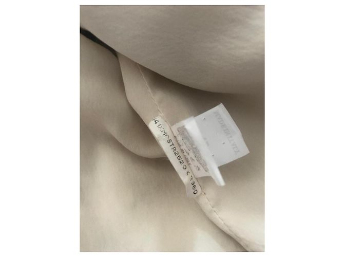 Giacca Brunello Cucinelli in pelle di struzzo beige - vista 13