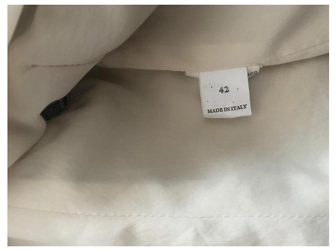 Giacca Brunello Cucinelli in pelle di struzzo beige - vista 15
