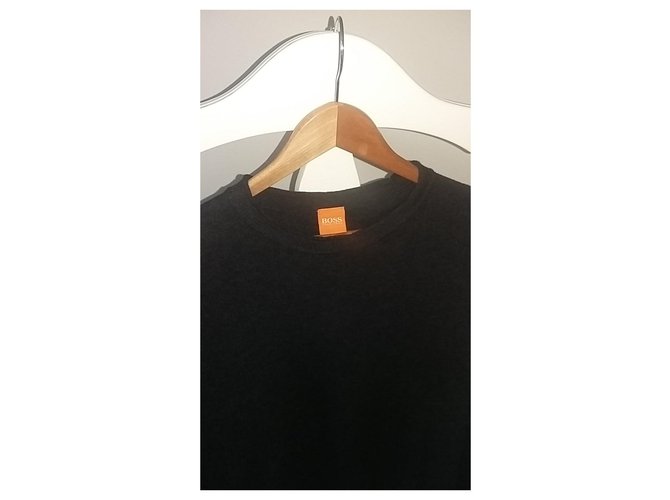 Hugo Boss Wollpullover Dunkelgrau M Anthrazitgrau - Ansicht 2