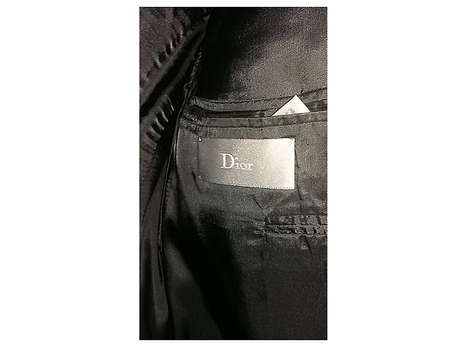 Autre Marque Navy blue wool suit size 46 - view 2
